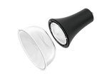 JCC JC040502BLKWPR Retail Pendant  20/40/60W 3CCT 3/4/57K IP44 Black  Prismatic Reflector