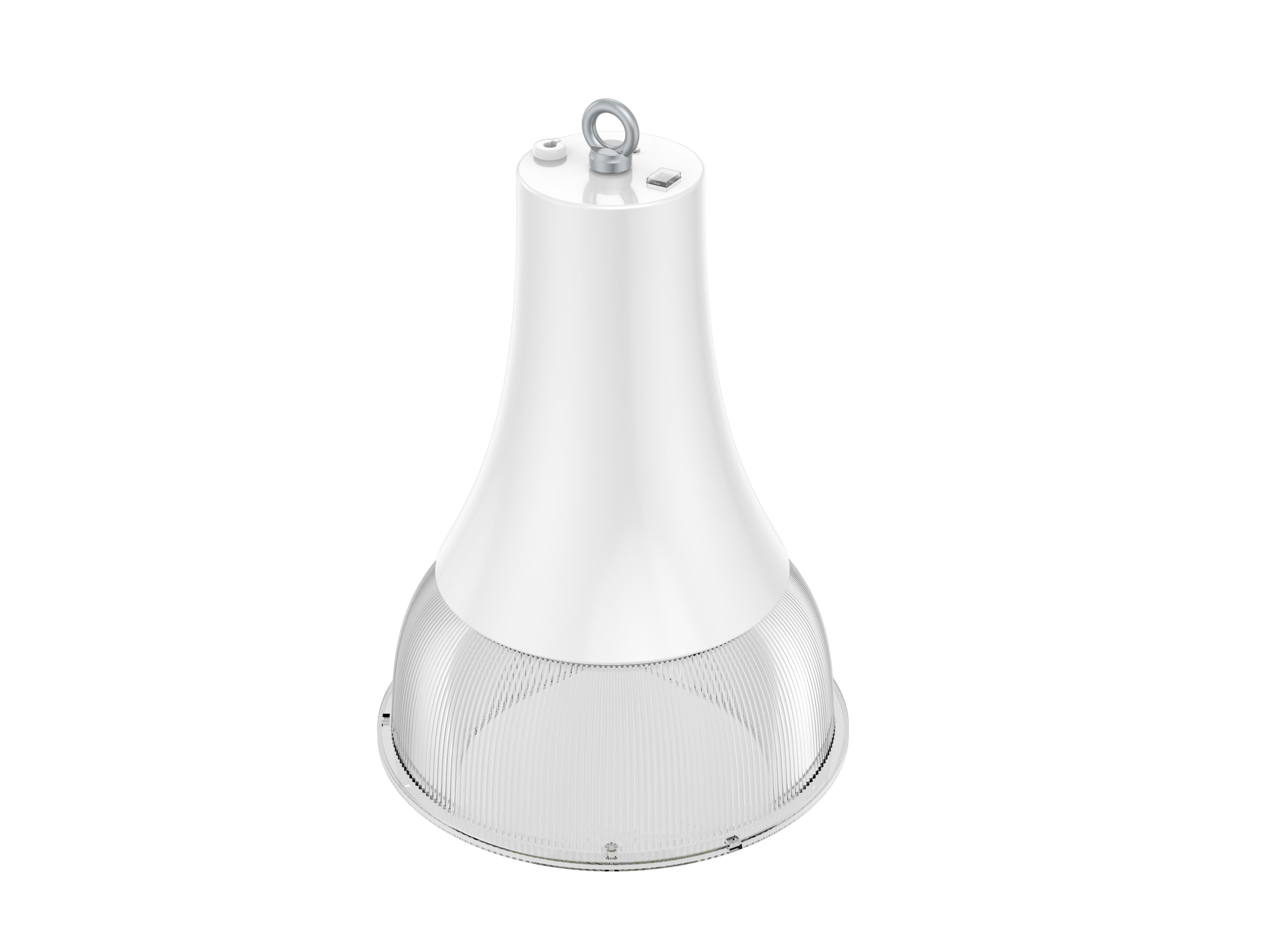 JCC JC040502WHWPR Retail Pendant 20/40/60W 3CCT 3/4/57K IP44 White  Prismatic Reflector