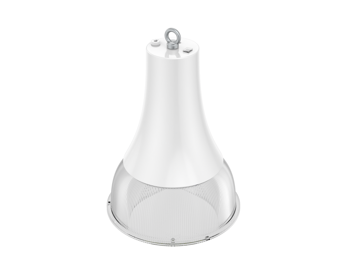 JCC JC040502WHWPR Retail Pendant 20/40/60W 3CCT 3/4/57K IP44 White  Prismatic Reflector