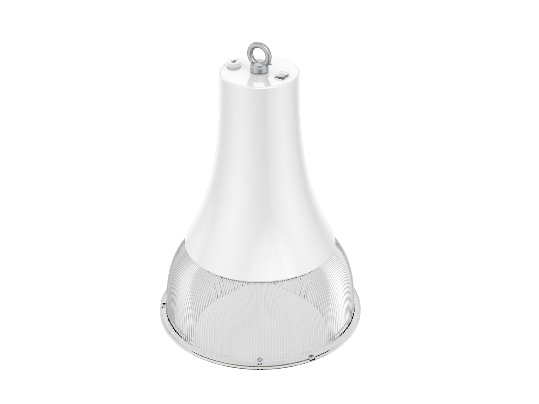 JCC JC040502WHWPR Retail Pendant 20/40/60W 3CCT 3/4/57K IP44 White  Prismatic Reflector