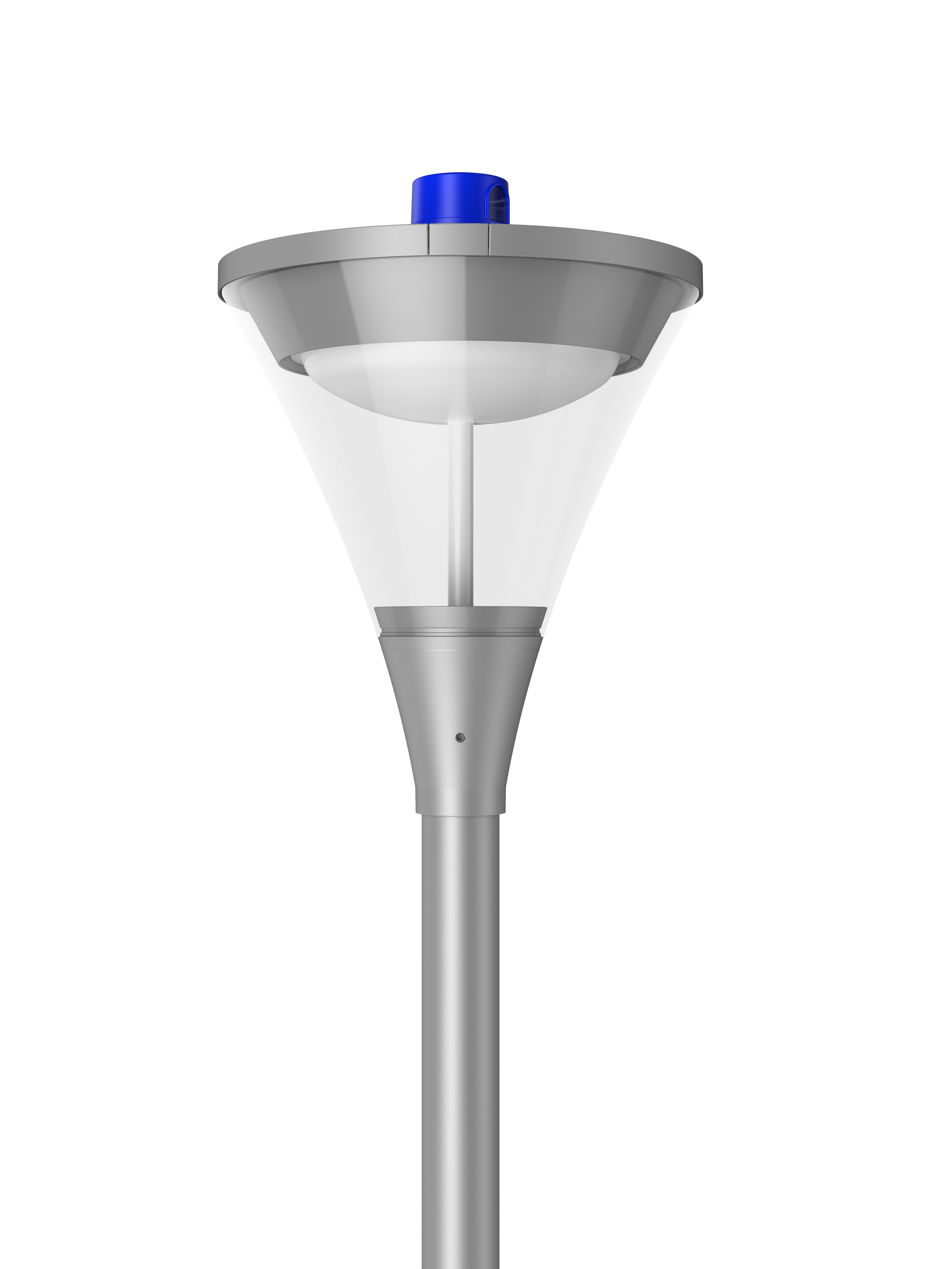 JCC JC060101 LED Post-top Light 20/40/60W 3K/4K/57K IP66 Grey WOP Photocell