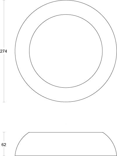 JCC Lighting JC070187 RadiaLED Rapid 8W Rim white