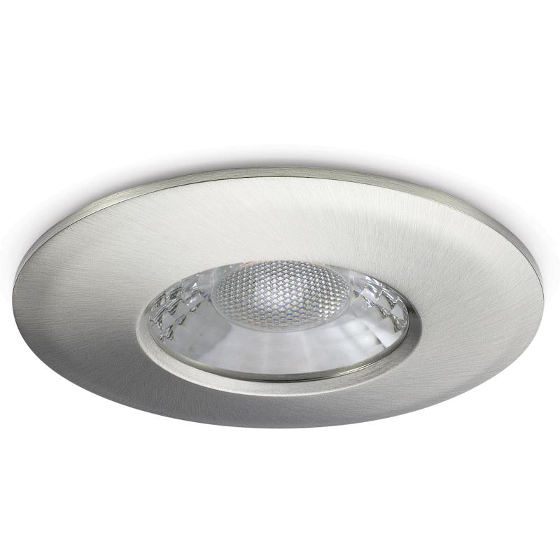 JCC Lighting JC1001/BN V50 Fire-rated LED downlight 6W 700lm IP65 BN