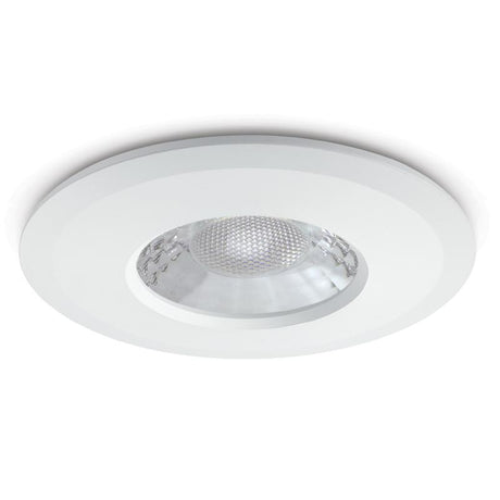 JCC Lighting JC1001WHCP V50™ Fire-rated Downlight 6W IP65 C/W White bezel Contractor Pack (QTY 10)