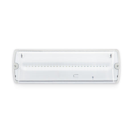 JCC Lighting JC110003 Emergency Bulkhead self-test 2W IP65 6500K White Maintained / Non-maintained