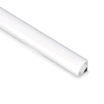 JCC Lighting JC121267 Corner mounted aluminium profile 2 meters opal diffuser