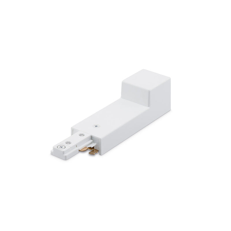 JCC Lighting JC14009WH Mainline Mains IP20 120mm Live End With Conduit Entry White