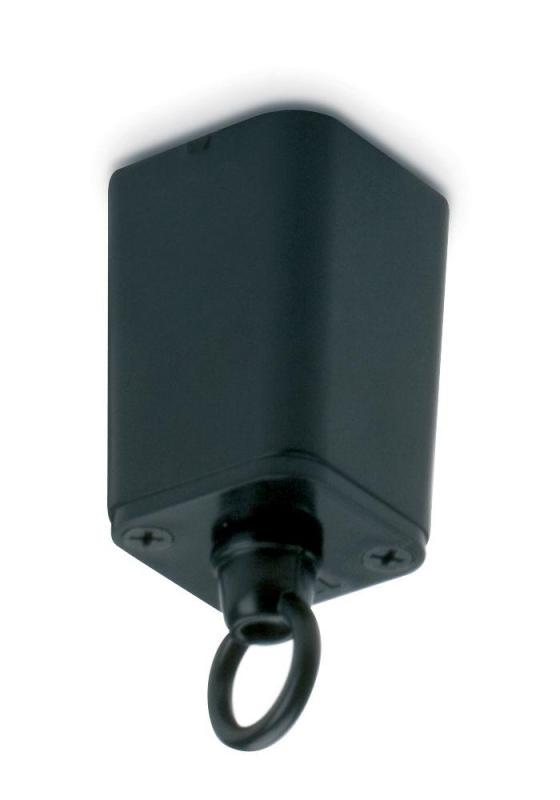 JCC Lighting JC14011BLK Mainline Mains IP20 Pendant Suspension Track Adaptor Black