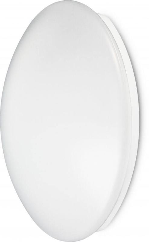 JCC Lighting JC24240 RadiaLED Slim Mains IP44 Ø280mm Bulkhead 12W 4000K LED White/Opal