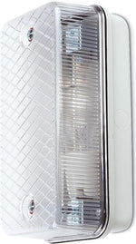 JCC Lighting JC40007CL Astra Mains IP65 Bulkhead Halogen ES 70W E27 Grey/Clear