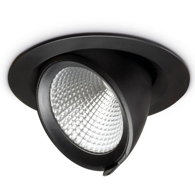 JCC Lighting JC47441BLK 20W LED Circular scoop light 36° beam angle 4000K IP20 BLK