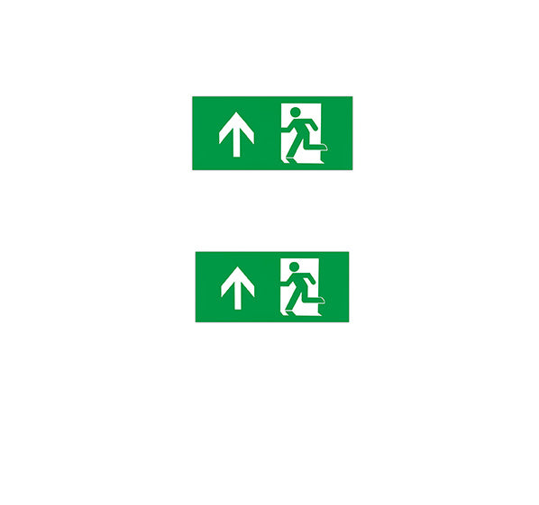 JCC Lighting JC50311 Two Up Running man legends for JC50302