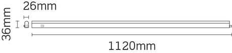 JCC Lighting JC83311 LED Undercabinet Link Lead 1000mm.