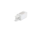 JCC Lighting JC88105WH Mainline 3 Circuit Track Power Feed Left White