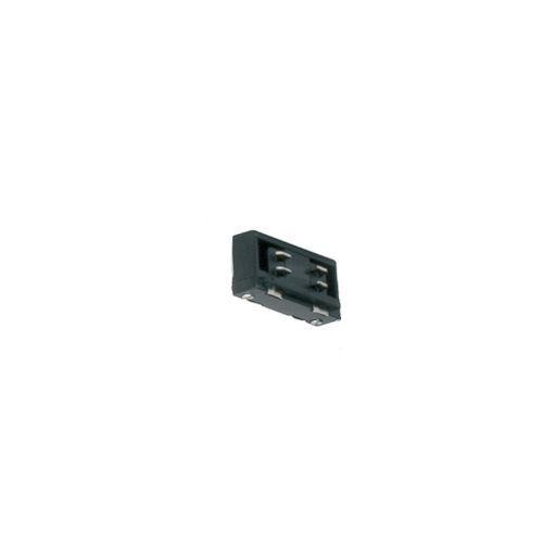 JCC Lighting JC88106BLK Mainline 3 Circuit Track Concealed Connector Black