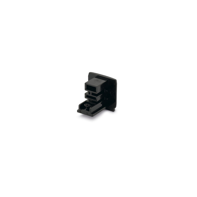 JCC Lighting JC88112BLK Mainline 3 Circuit Track End Cap Black