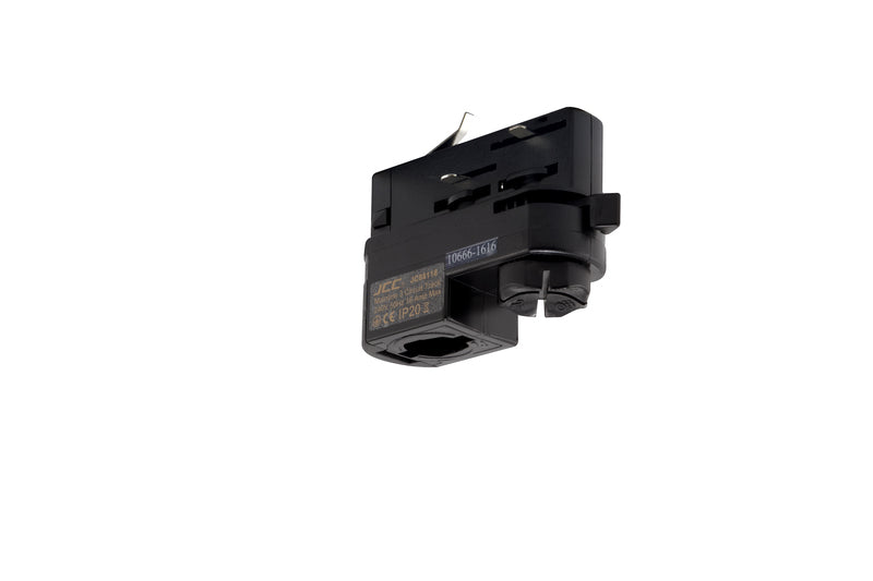 JCC Lighting JC88118BLK Mainline 3 Circuit Mainline to 3 Circuit Adapter Black