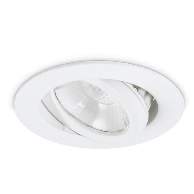 JCC Lighting JC95402 Nebula High Output Tilt LED Downlight IP65 8W dimmable 4000K 840Lm