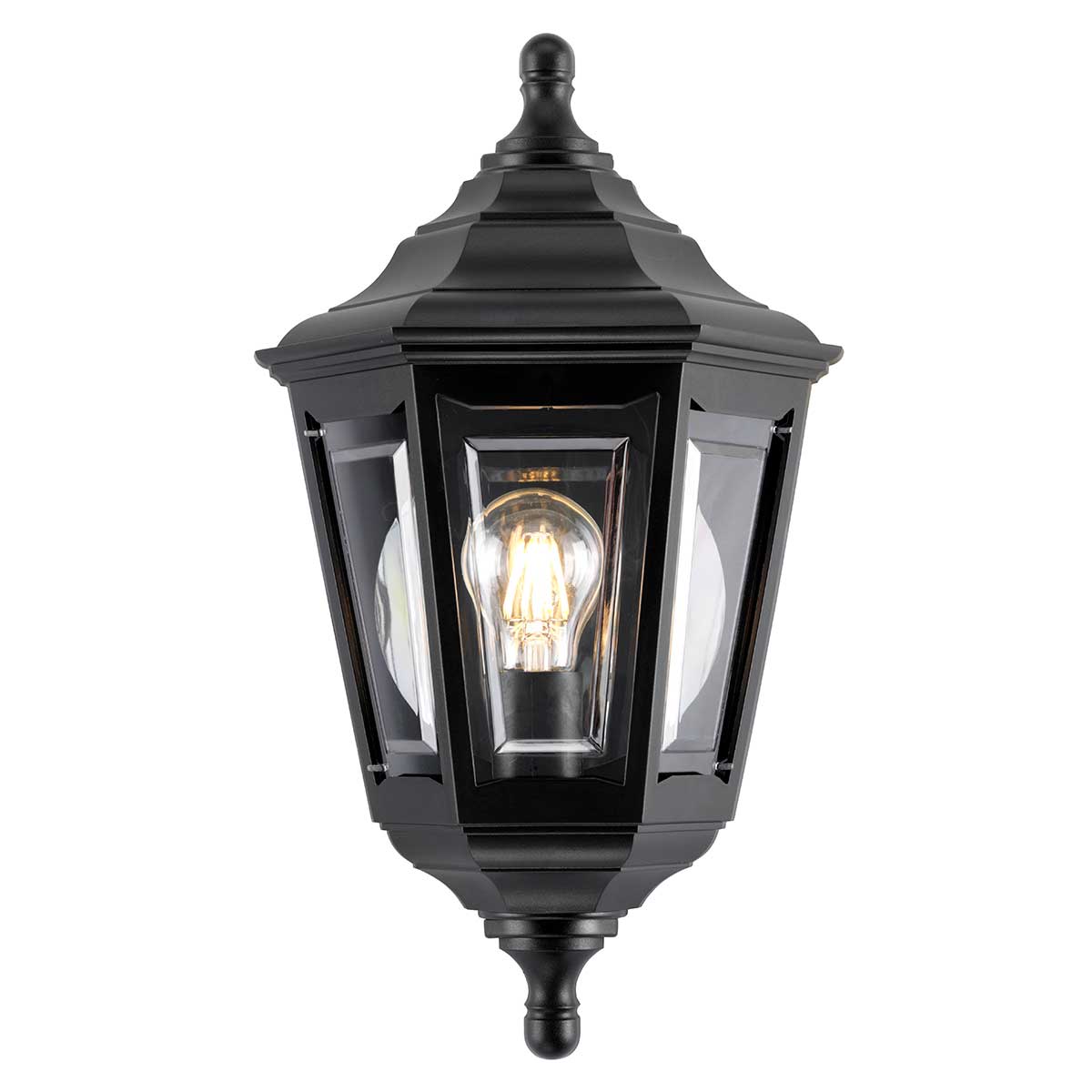 Elstead Lighting Kinsale 1 Light Flush Lantern KINSALE-FLUSH