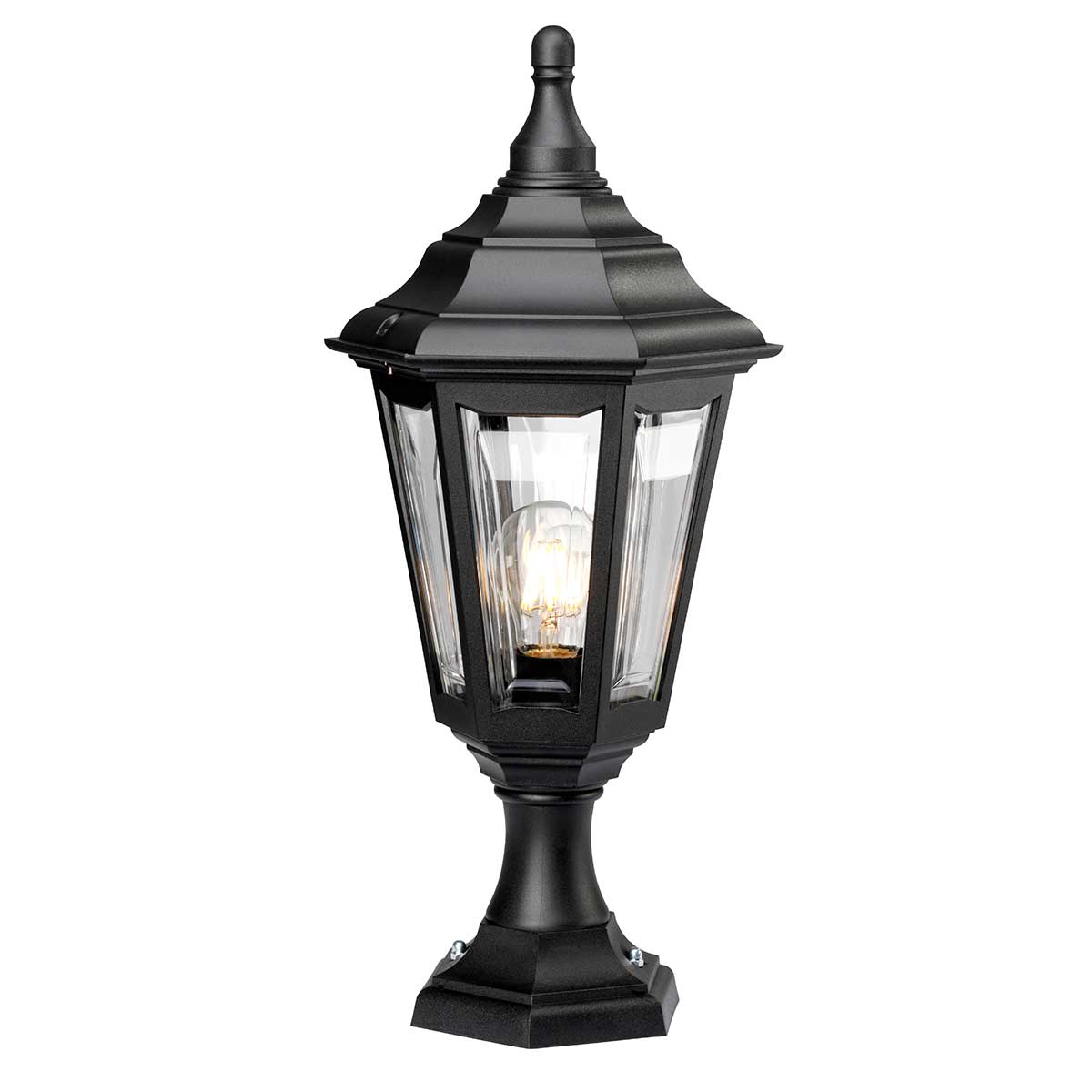 Elstead Lighting Kinsale 1 Light Pedestal/Porch Lantern KINSALE-PED-POR