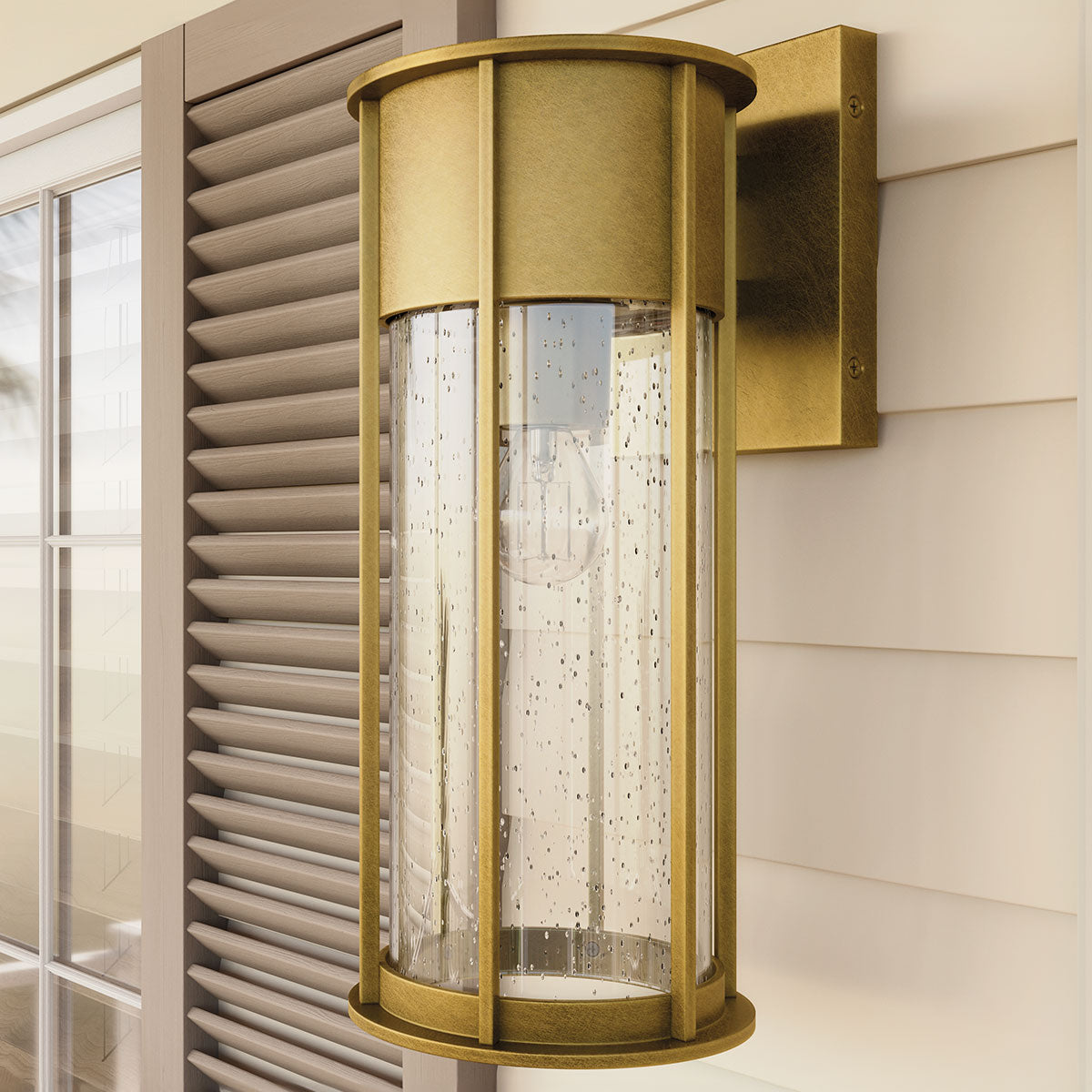 Kichler Camillo 1lt Medium Wall Lantern KL-CAMILLO-M-PNBR