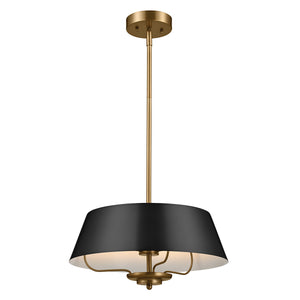 Kichler Luella 3lt Duo-Mount Pendant KL-LUELLA-3P-BKB