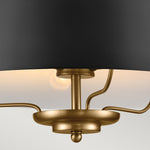 Kichler Luella 3lt Duo-Mount Pendant KL-LUELLA-3P-BKB