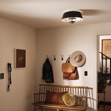 Kichler Luella 3lt Duo-Mount Pendant KL-LUELLA-3P-BKB