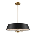 Kichler Luella 4lt Duo-Mount Pendant KL-LUELLA-4P-BKB