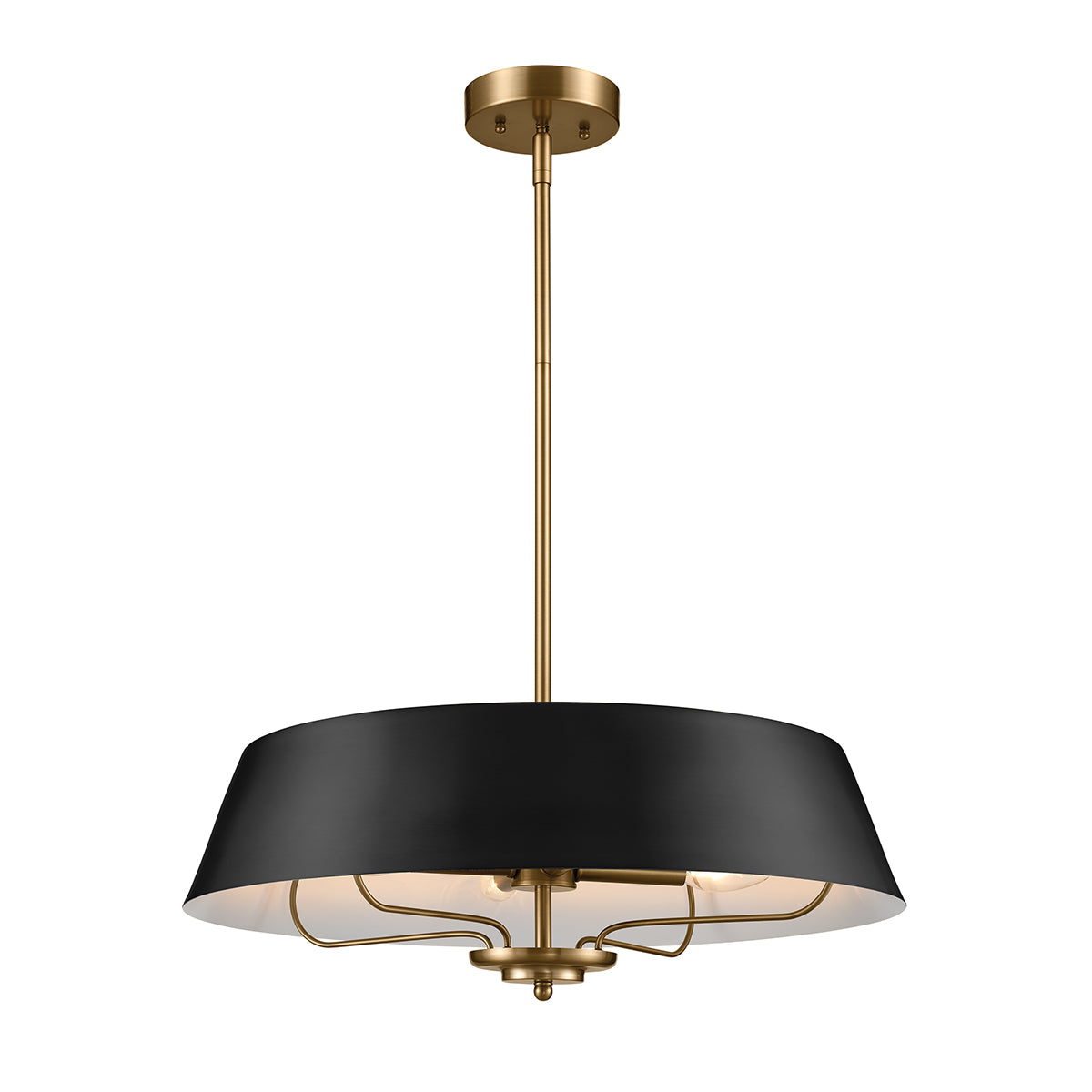 Kichler Luella 4lt Duo-Mount Pendant KL-LUELLA-4P-BKB