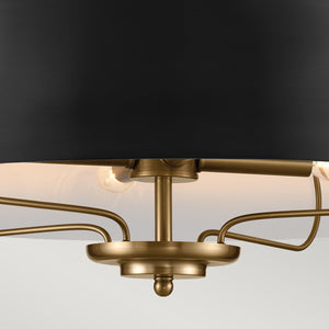 Kichler Luella 4lt Duo-Mount Pendant KL-LUELLA-4P-BKB