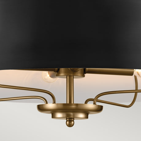 Kichler Luella 4lt Duo-Mount Pendant KL-LUELLA-4P-BKB