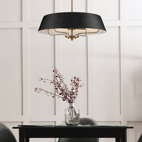 Kichler Luella 4lt Duo-Mount Pendant KL-LUELLA-4P-BKB