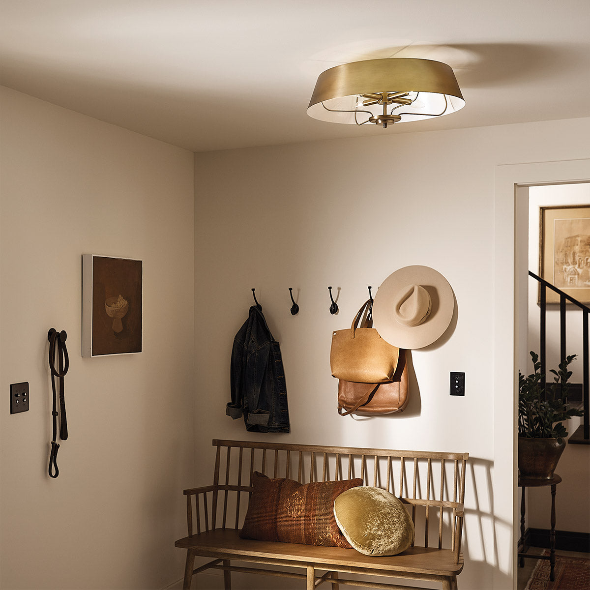 Kichler Luella 4-light Duo-Mount Pendant – SKU KL-LUELLA-4P-BNB