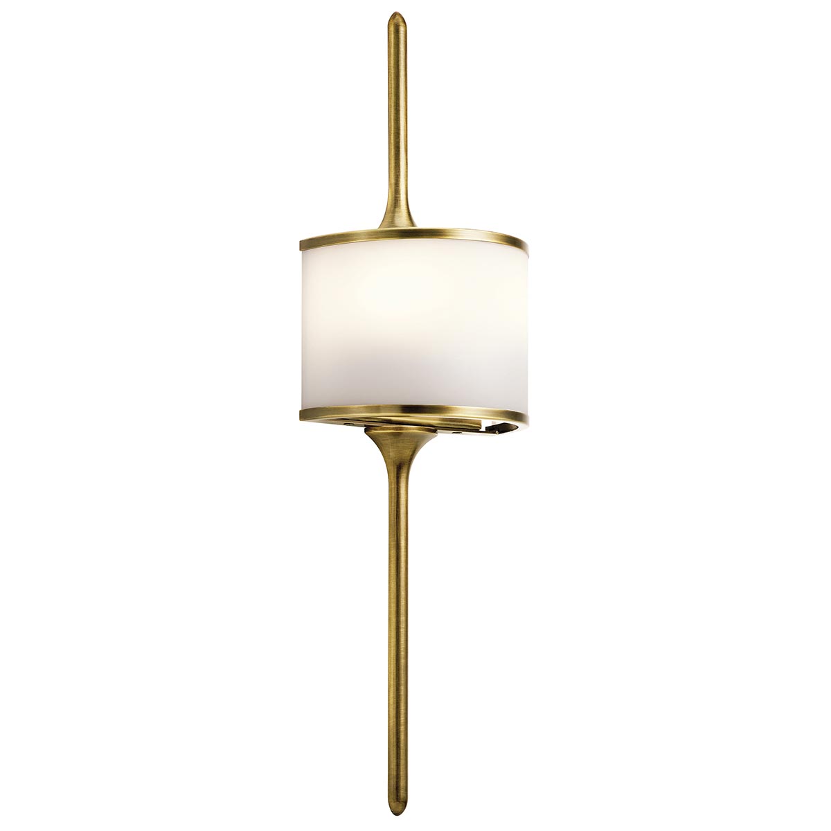 Kichler Mona 2 Light Wall Light KL-MONA-S-NBR