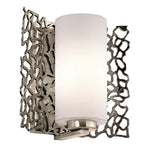 Kichler Silver Coral 1 Light Wall Light KL-SILVER-CORAL1