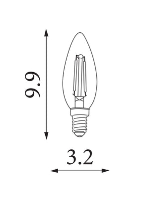 Searchlight Electric Spare Bulb for Utah L44761-1.5W