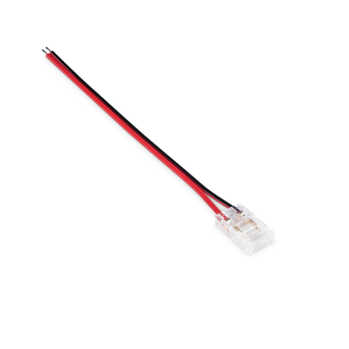 JCC Lighting JC121510 COB LED Strip 2-pin connector Strip to 10cm cable Single colour for 8mm(5 PK)