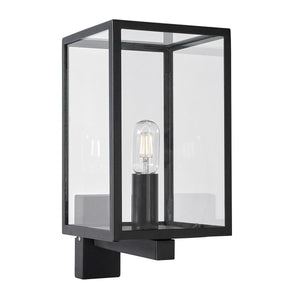 Norlys Lofoten 1 Light Wall Light with Arm LOFOTEN-WALL-BLK