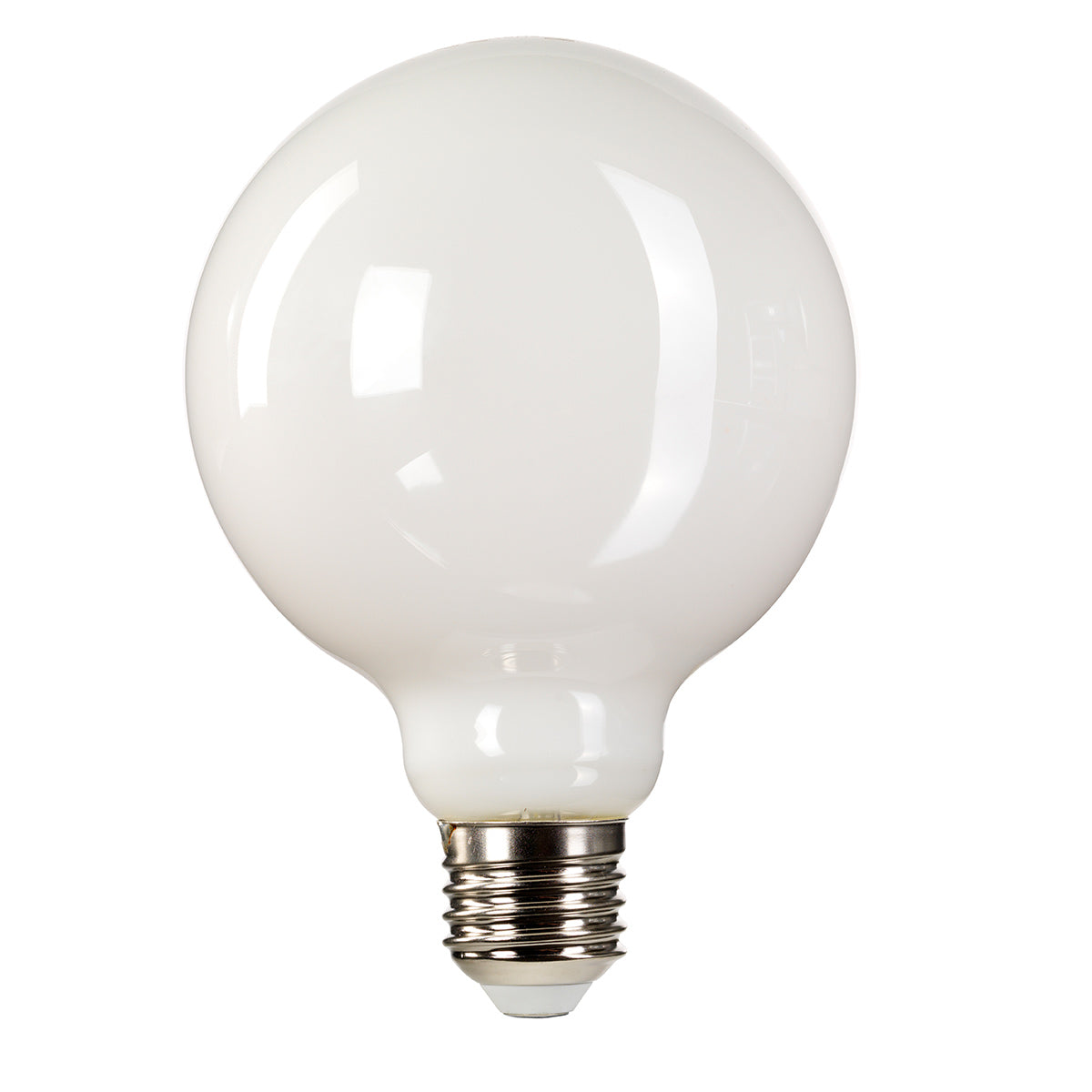 Elstead Lighting White Globe LED E27 Lamp LP-LED8W-E27-GLW