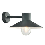 Norlys Lund 1 Light Wall Lantern - Black LUND-BLACK-C