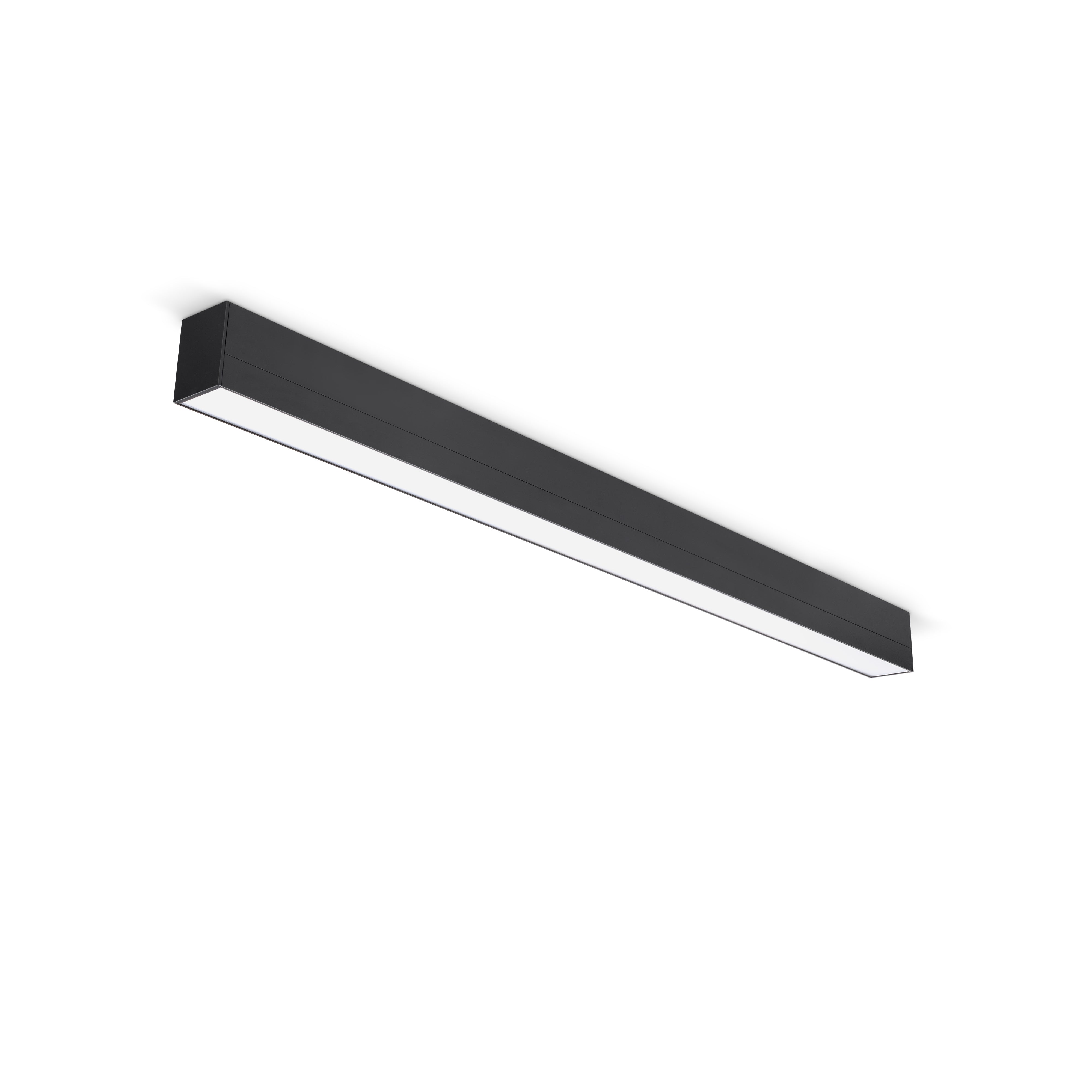 JCC Lighting JC077001BLK/EXT Line of Light Extend 1200mm 16/18/20/22W IP20 3/4/57K Black product image - Endon Lighting from First Light Direct with great prices and fast UK delivery