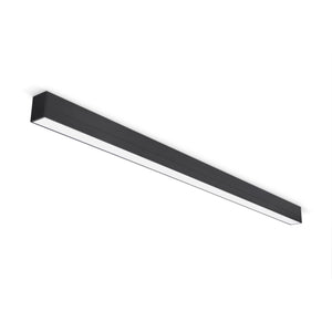 JCC Lighting JC077061BLK Line of Light 1500mm Direct/Indirect 16/18/20/22W IP20 3000/4000/5700K Emergency Black
