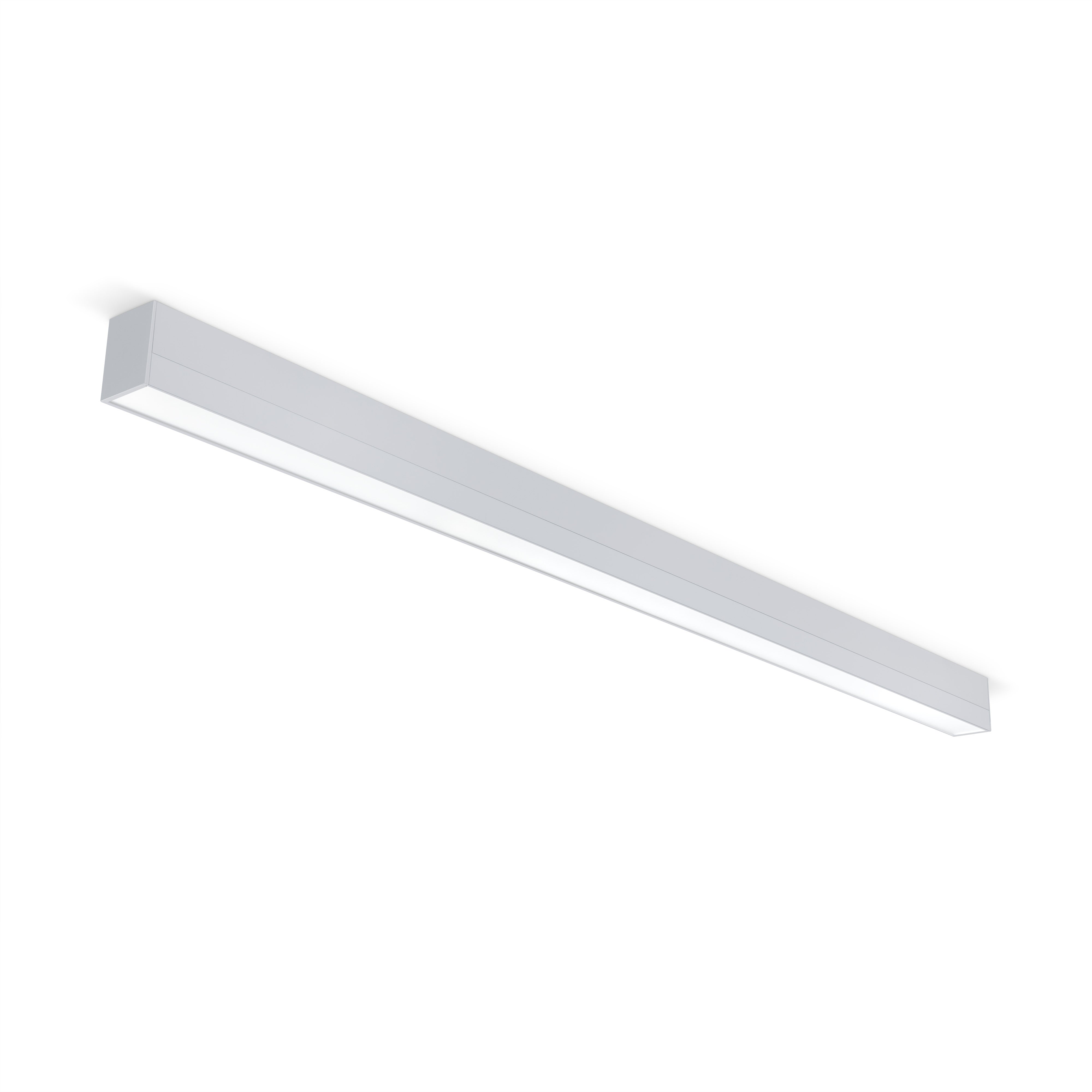 JCC Lighting JC077022SIL Line of Light 1500mm 30/40/50W IP20 3000/4000/5700K Silver product image - Endon Lighting from First Light Direct with great prices and fast UK delivery