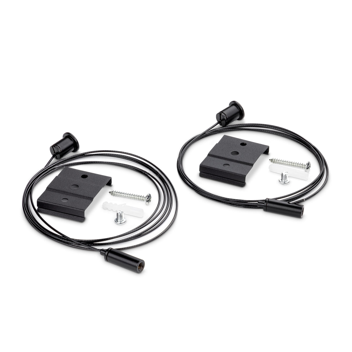 JCC Lighting JC077153BLK Line of Light Suspension kit 2m Black