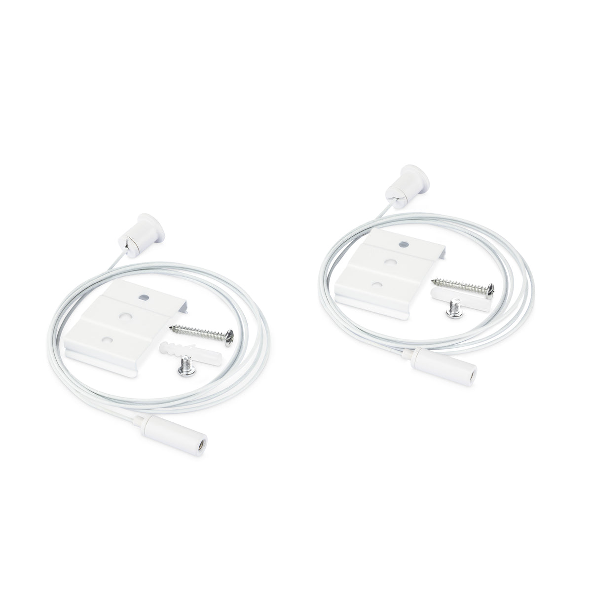 JCC Lighting JC077154WH Line of Light Suspension kit 5m White product image - Endon Lighting from First Light Direct with great prices and fast UK delivery