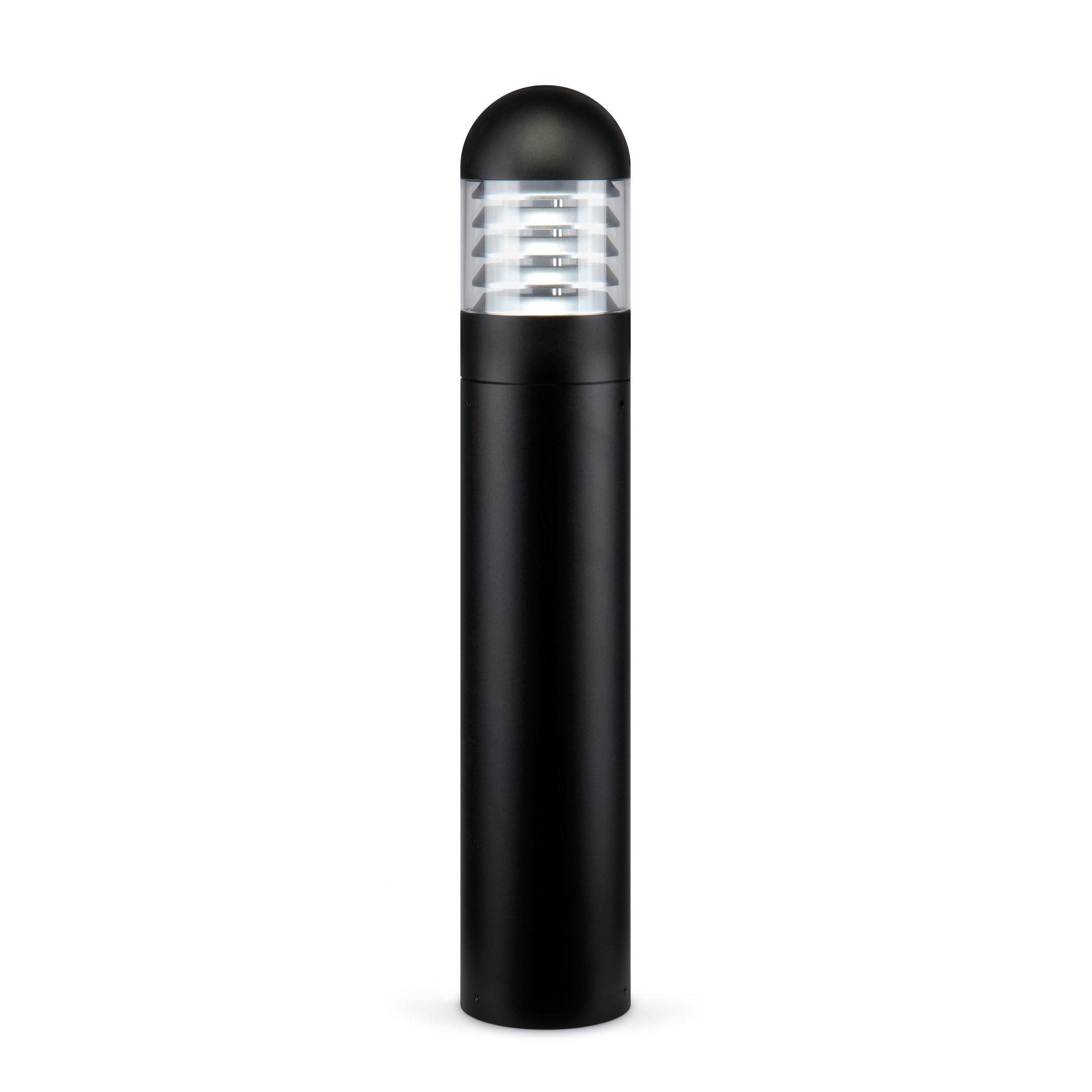 JCC JC039009 Bollards 600mm 12W/16W/20W 27K/3K/4K/57K IP65 Black Louvered Photocell