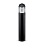 JCC JC039007 Bollards 1000mm 12W/16W/20W 27K/3K/4K/57K IP65 Black Radial PIR Sensor