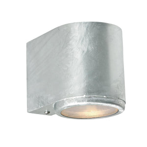 Norlys Mandal 1 Light Down Wall Light Galvanised MANDAL-DN-GAL