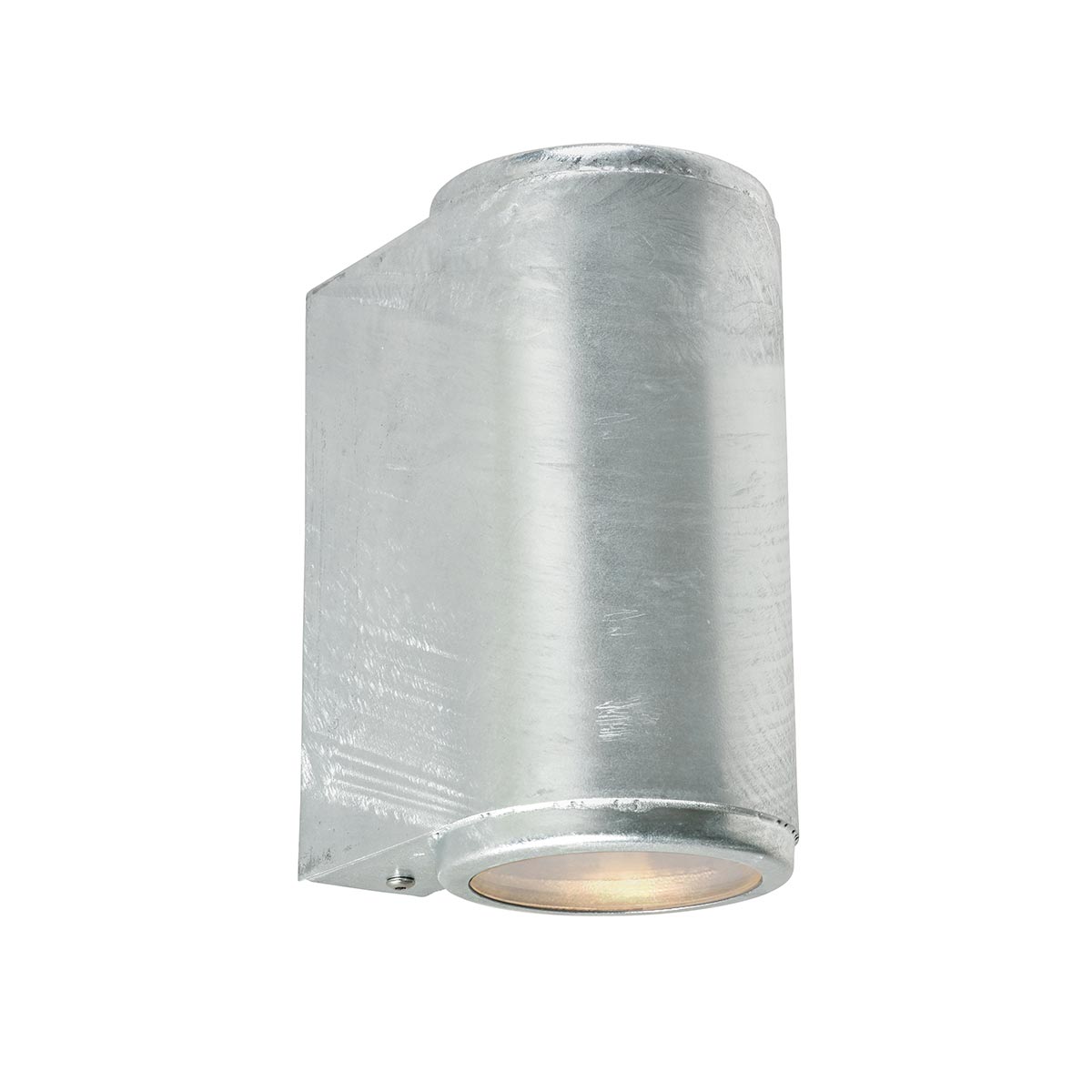 Norlys Mandal 2 Light Up/Down Wall Light Galvanised MANDAL-UD-GAL